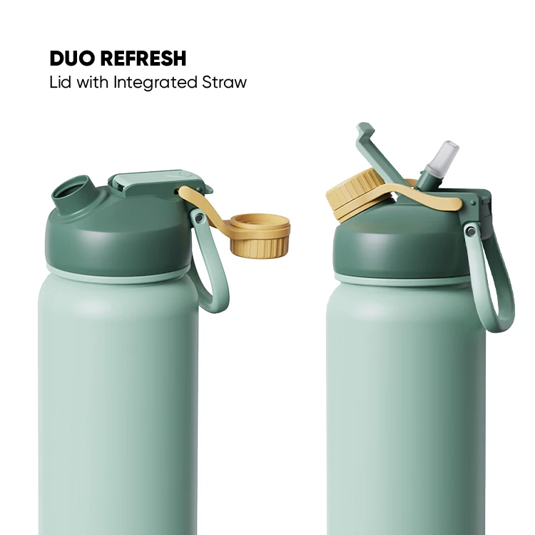 Thermal Sports Bottle Duo Refresh Lid   1200ml / 40oz